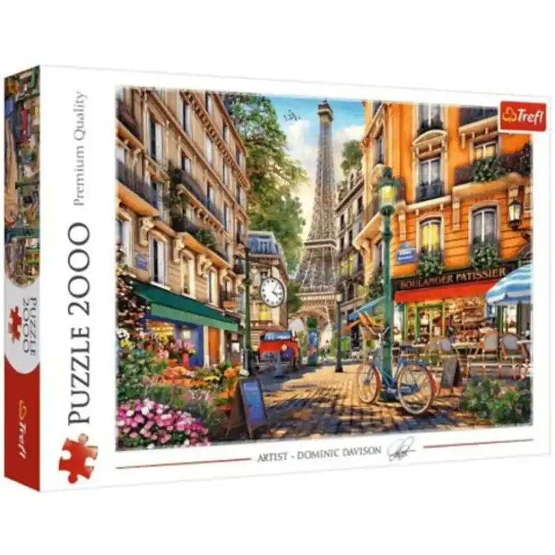 Délután Párizsban puzzle 2000db-os - Trefl Azonnali szállítás