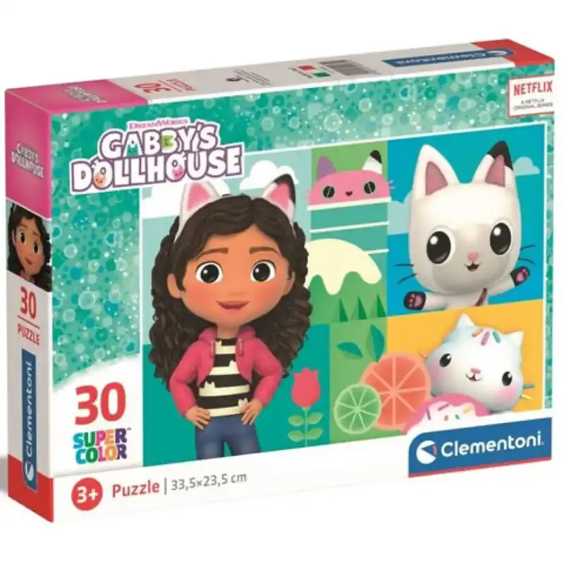 Gabi babaháza Supercolor puzzle 30db-os - Clementoni Legnépszerűbb