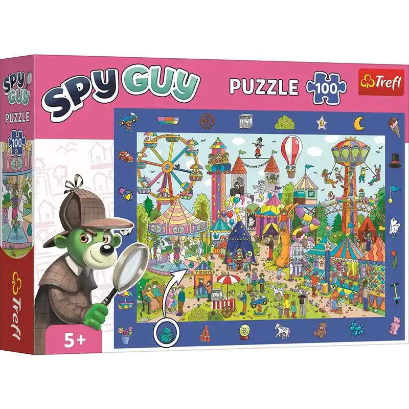 Spy Guy 100db-os puzzle Vidámpark - Trefl Olcsó