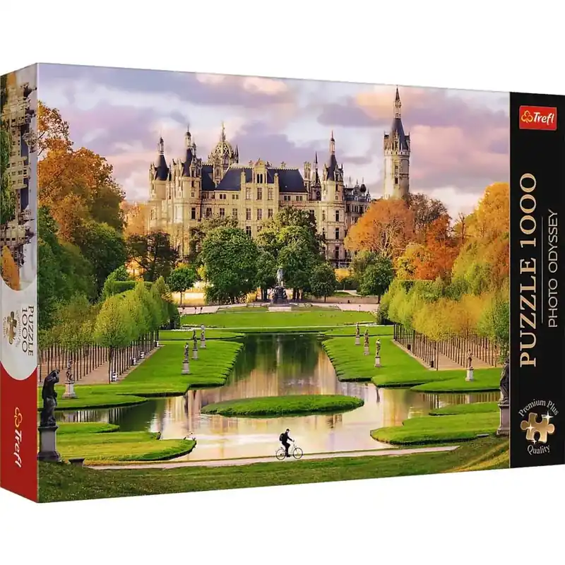 Legkelendőbb Schwerin kastély, Németország 1000db-os prémium puzzle - Trefl