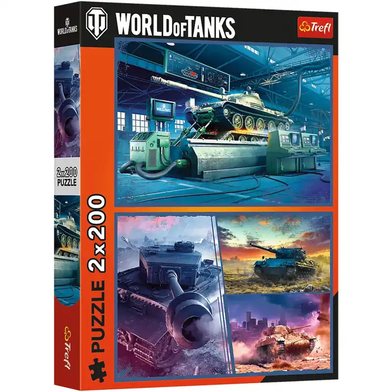 World of Tanks 2x200db-os puzzle - Trefl Akció