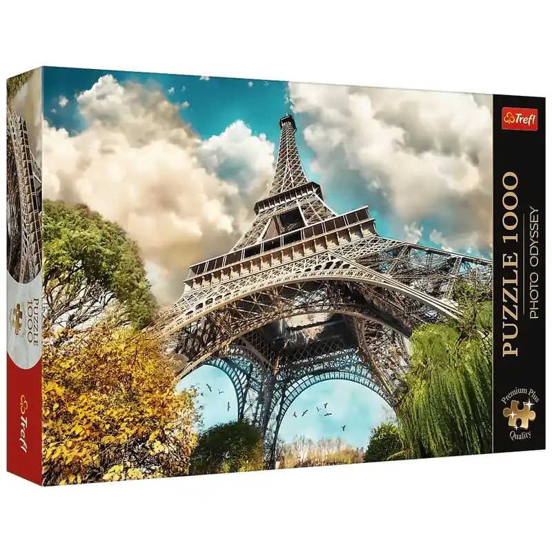 Eiffel-torony, Párizs 1000db-os Prémium plus quality puzzle - Trefl Azonnal elérhető