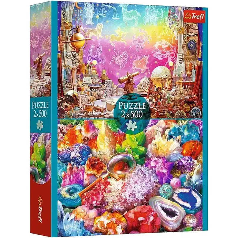 Kozmosz és Kristályok 2x500db-os puzzle - Trefl Ne maradj le