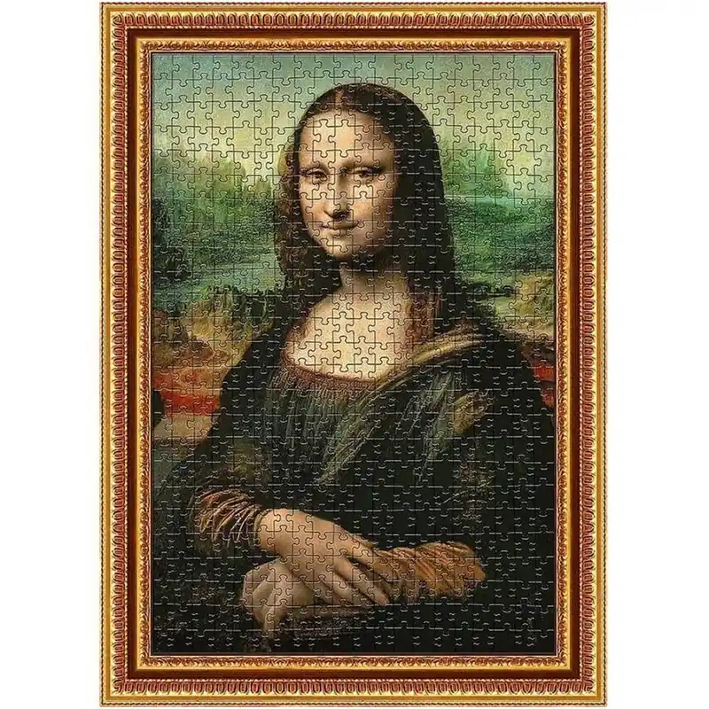 ArtFrame Leonardo Da Vinci - Mona Lisa 500db-os puzzle kerettel - Trefl Kihagyhatatlan ajánlat