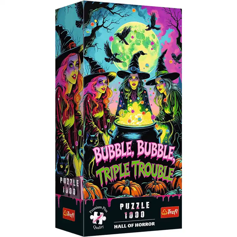 Hall of horror Boszorkányok prémium plusz 1000db-os puzzle - Trefl Ajánlat