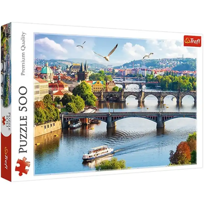 Expressz kézbesítés Prága, Csehország 500db-os puzzle - Trefl