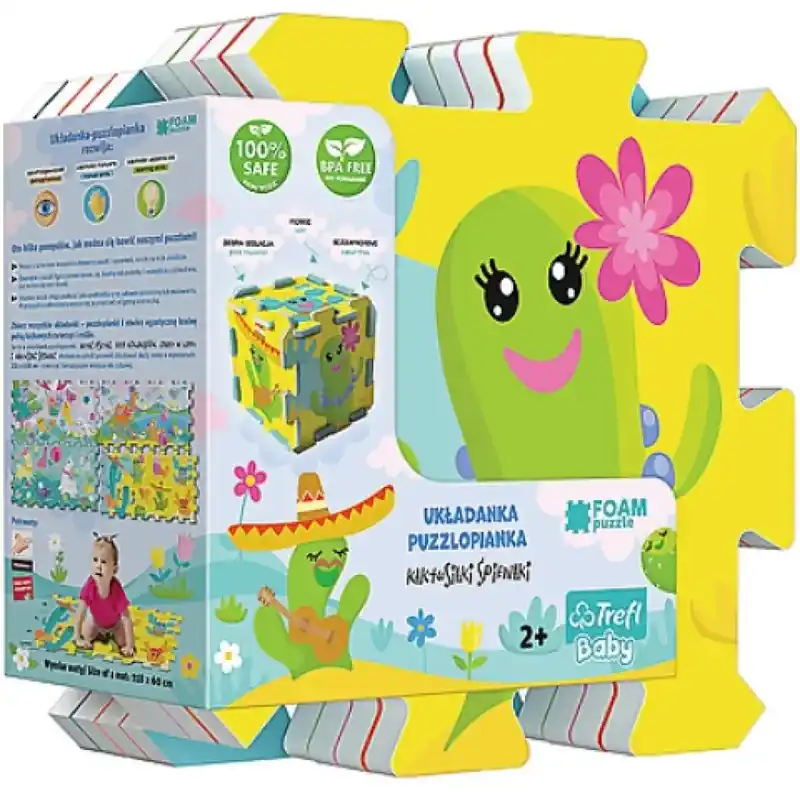 Akciós ár Daloló kaktuszok szivacs puzzle - Terfl