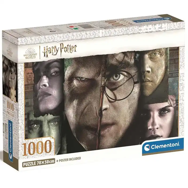 Harry Potter 1000db-os Compact puzzle 70x50cm - Clementoni Újdonság