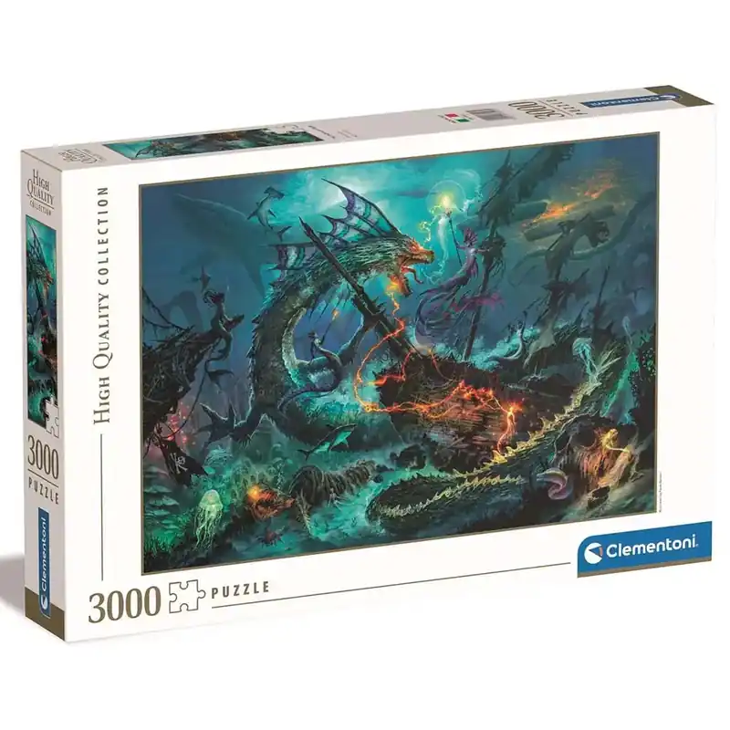 Clementoni Víz alatti csata 3000db-os puzzle - High Quality Collection Legjobb ár
