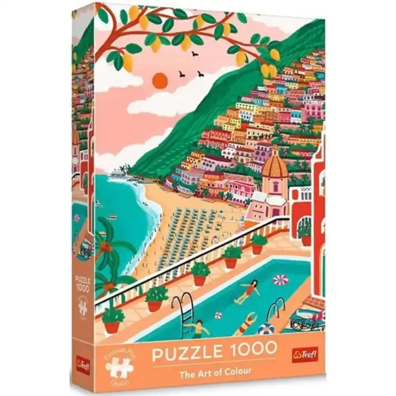 Positano Olaszország 1000db-os prémium plusz puzzle - Trefl Kihagyhatatlan ajánlat