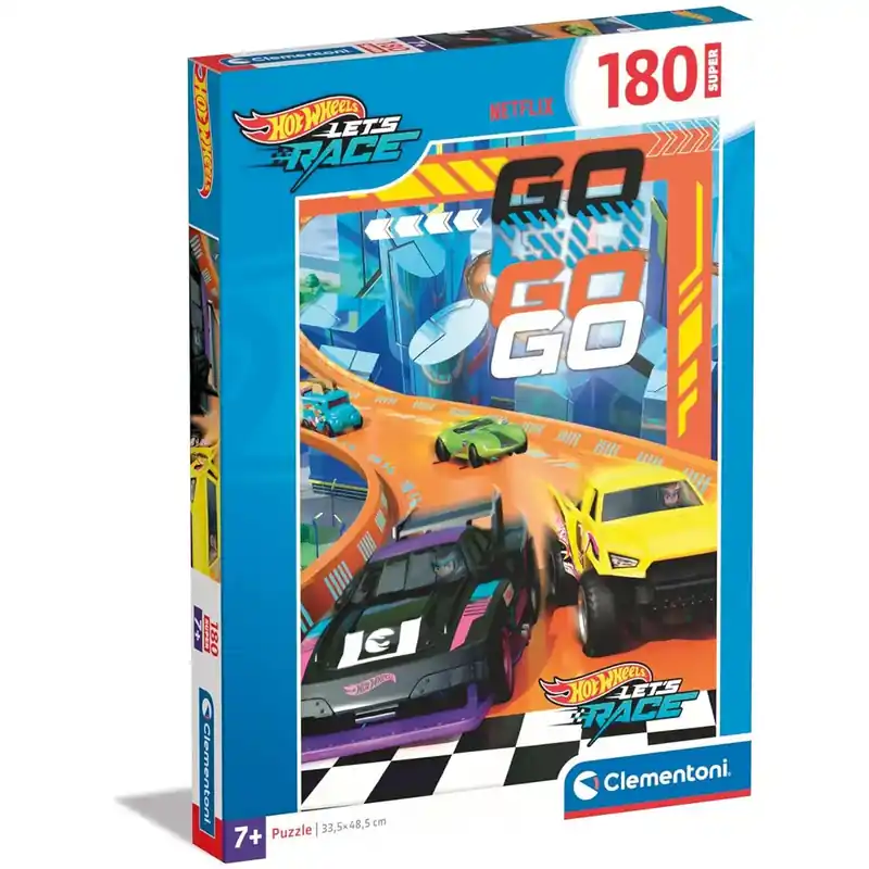 Hot Wheels versenyre fel 180db-os super puzzle - Clementoni Ne maradj le