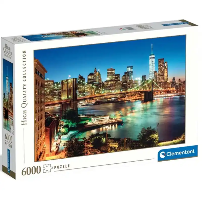 Alacsony ár Brooklyn híd fényei HQC puzzle 6000db-os - Clementoni