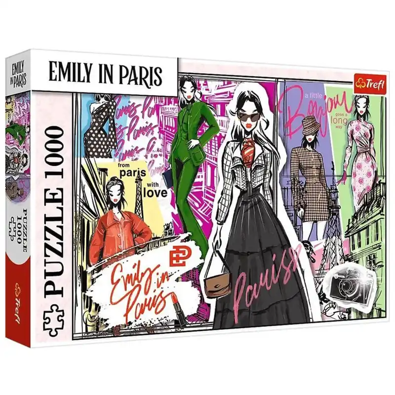 Emily Parázsiban - Divatinspiráció 1000db-os puzzle - Trefl Kihagyhatatlan ajánlat
