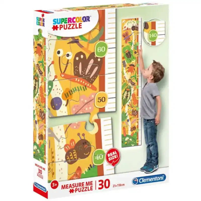 Rovarok fali mérce 30 db-os puzzle - Clementoni Szuper akció