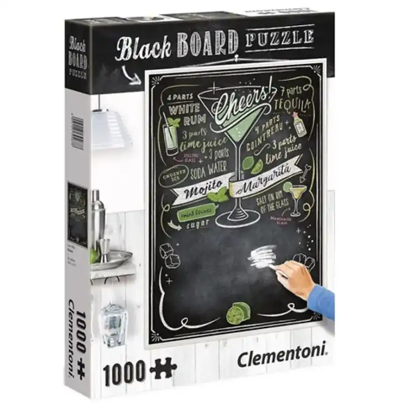 Expressz kézbesítés Blackboard Cheers 1000 db-os puzzle - Clementoni