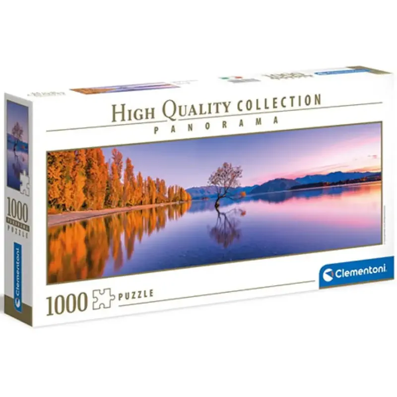 Wanaka tó, Új-Zéland HQC 1000db-os panoráma puzzle - Clementoni Kihagyhatatlan ajánlat