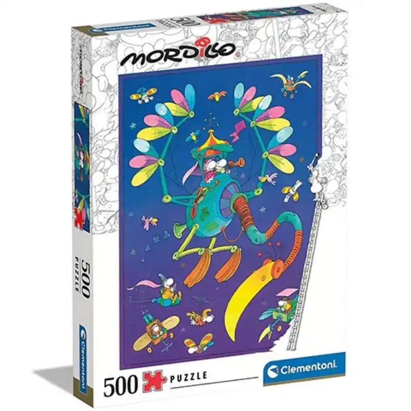 Mordillo Utazás puzzle 500db-os - Clementoni Korlátozott ajánlat