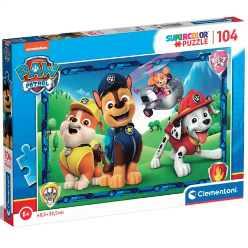 Mancs őrjárat Supercolor puzzle 104db-os - Clementoni Rendeld meg most