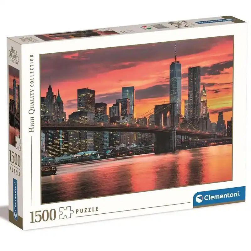 East River alkonyatkor 1500 db-os HQC puzzle - Clementoni Alacsony ár