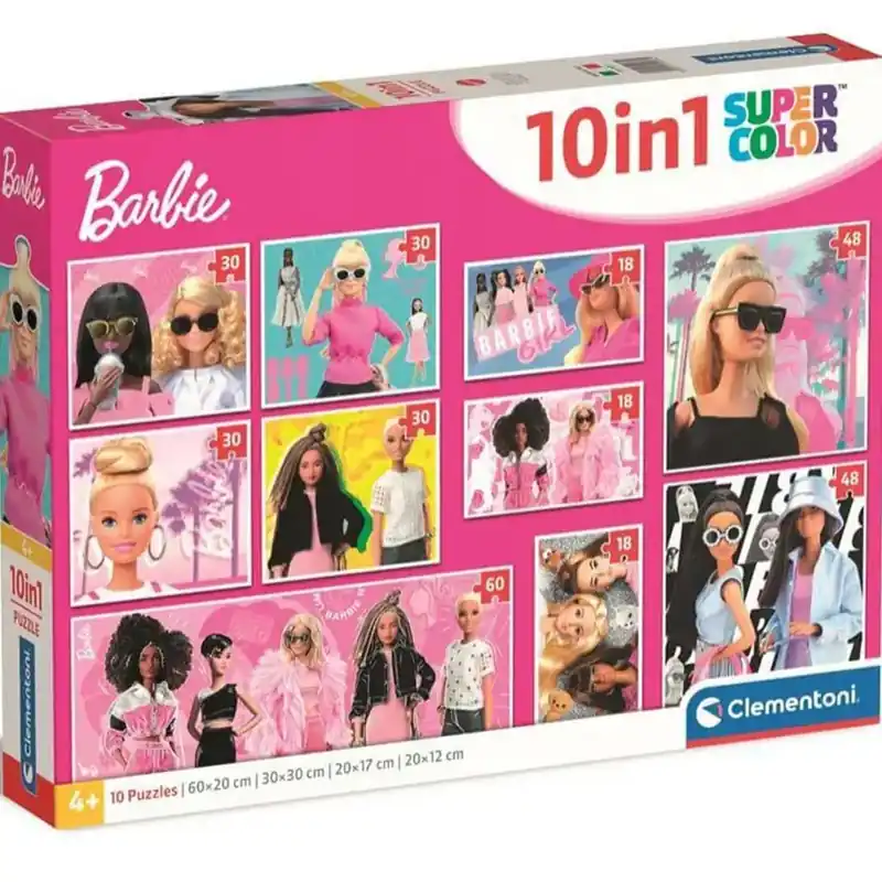 Utolsó esély Barbie 10az1-ben puzzle szett - Clementoni