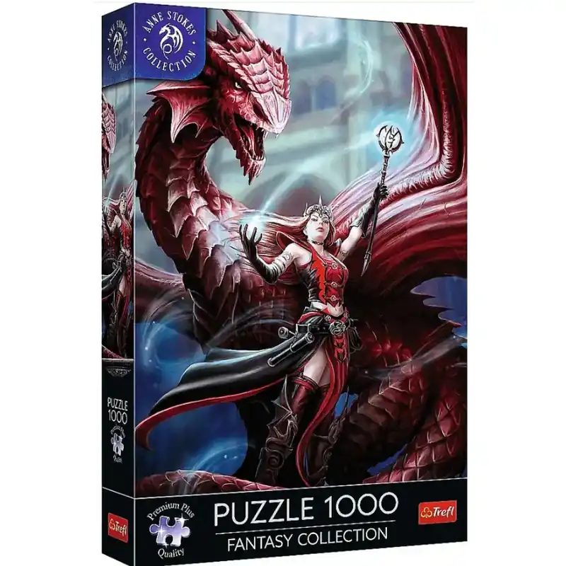 Akció Anne Stokes Skarlátvörös 1000db-os prémium plusz puzzle - Trefl