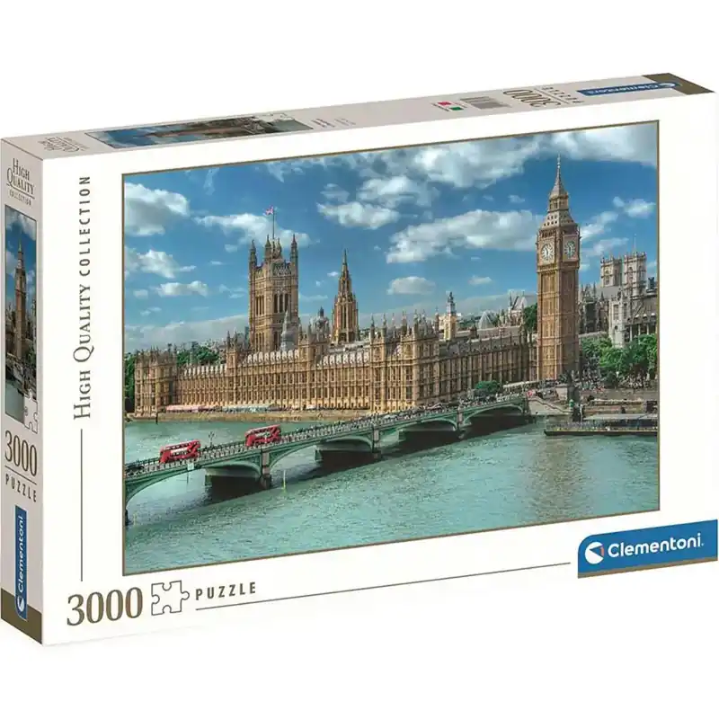 Olcsó A Parlament házai 3000db-os HQC puzzle - Clementoni