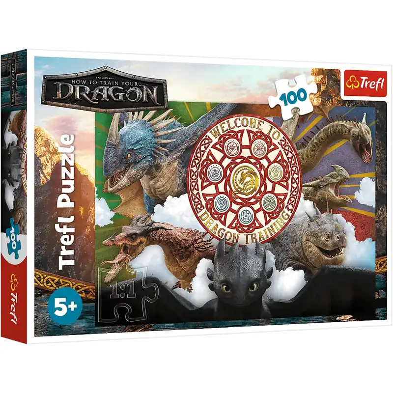 Népszerű Így neveld a sárkányodat 100db-os puzzle - Trefl