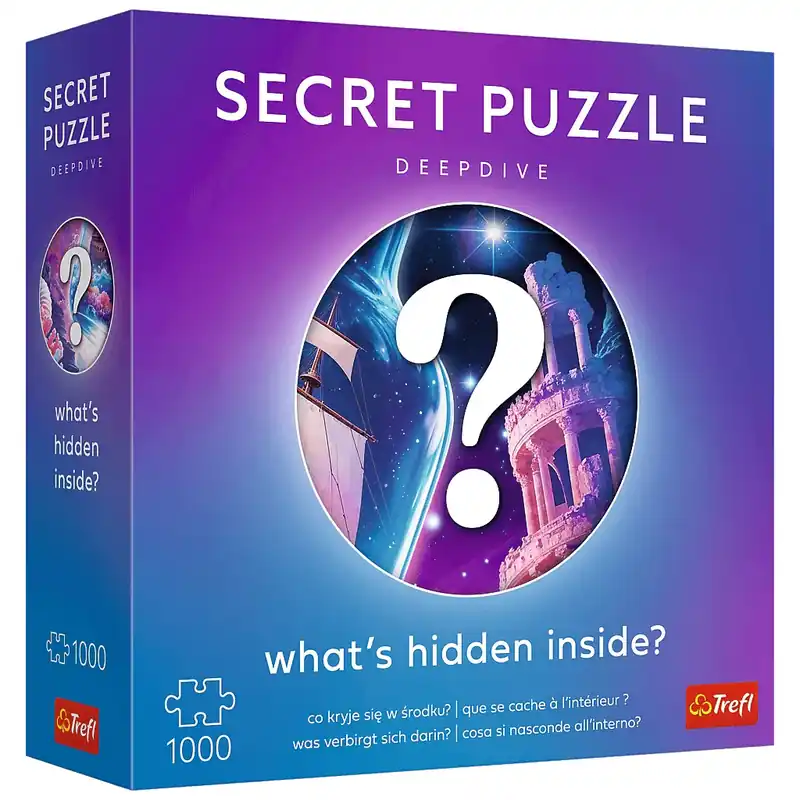 Mély merülés titkos prémium 1000db-os puzzle - Trefl Kihagyhatatlan ajánlat