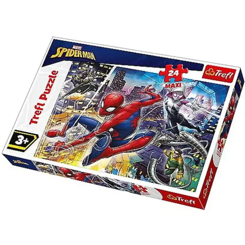 Kedvezmény Rettenthetetlen Pókember 24 db-os Maxi puzzle - Trefl