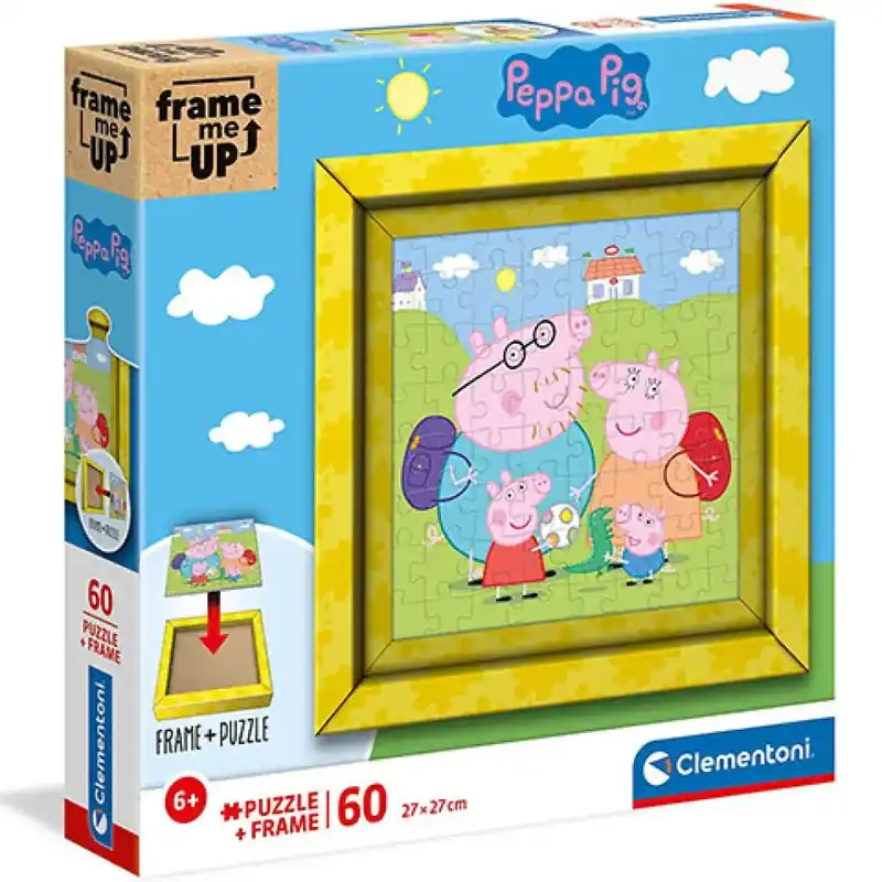 Peppa malac keretes puzzle 60db-os - Clementoni Korlátozott ajánlat
