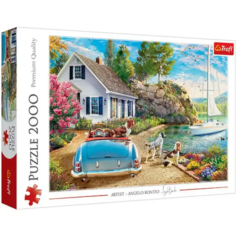 Különleges nyaralóhely puzzle 2000db-os - Trefl Vedd meg most