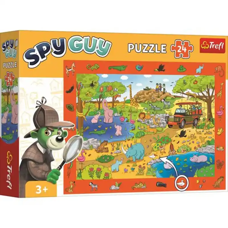 Árengedmény Spy Guy 24db-os puzzle Szafari - Trefl