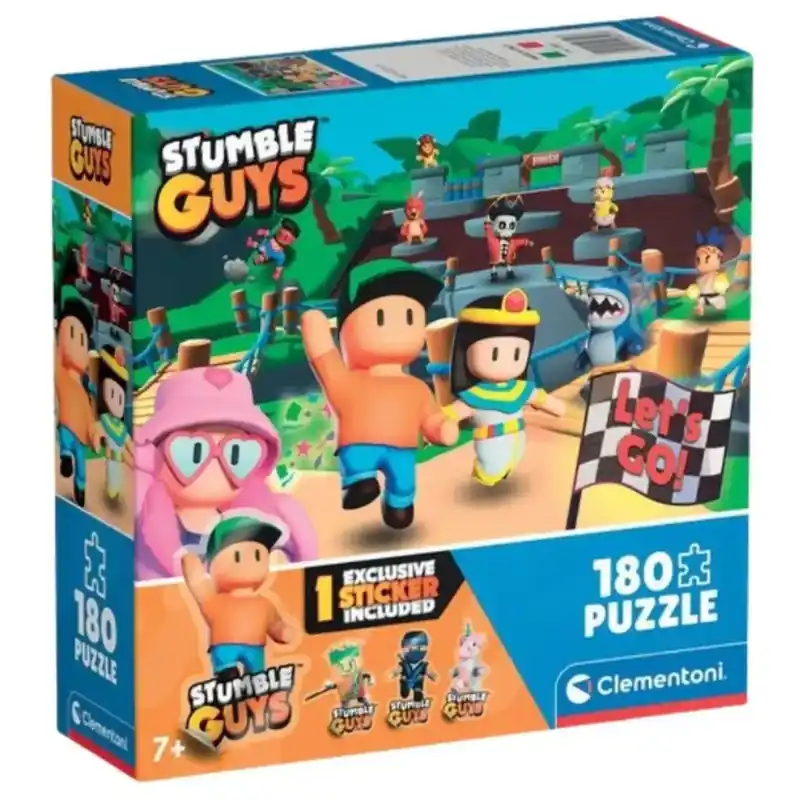 Stumble Guys 180db-os puzzle - Clementoni Legnépszerűbb