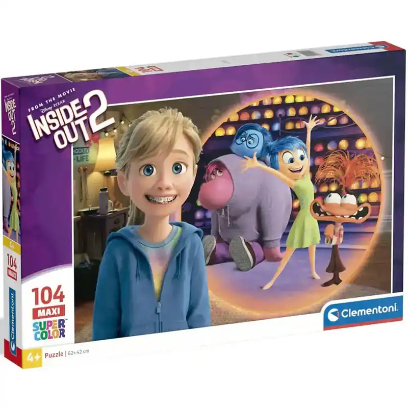 Rendeld meg most Agymanók 2 Maxi Super Color Puzzle 104 darabos - Clementoni