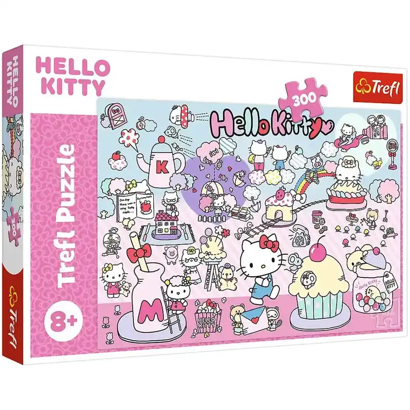 Hello Kitty világa 300db-os puzzle - Trefl Kedvezmény