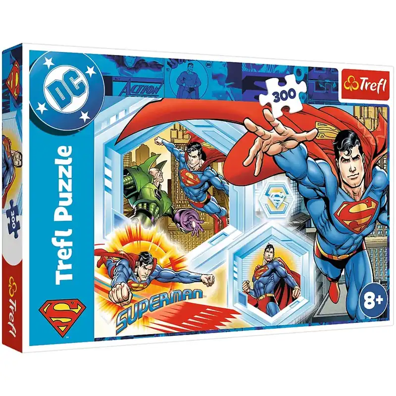 Exkluzív ajánlat Superman, az elpusztíthatatlan 300 db-os puzzle - Trefl