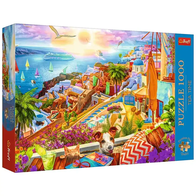 Santorini hangulata 1000db-os Prémium plus quality puzzle - Trefl Olcsó