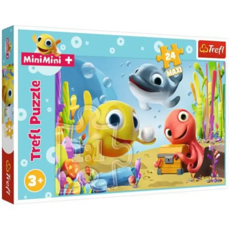 Expressz szállítás Vidám halacskák 24db-os maxi puzzle - Trefl