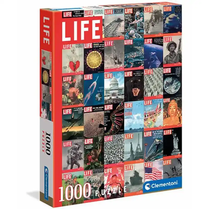Kedvezményes ár LIFE Magazin Címlapok HQC puzzle 1000db-os - Clementoni