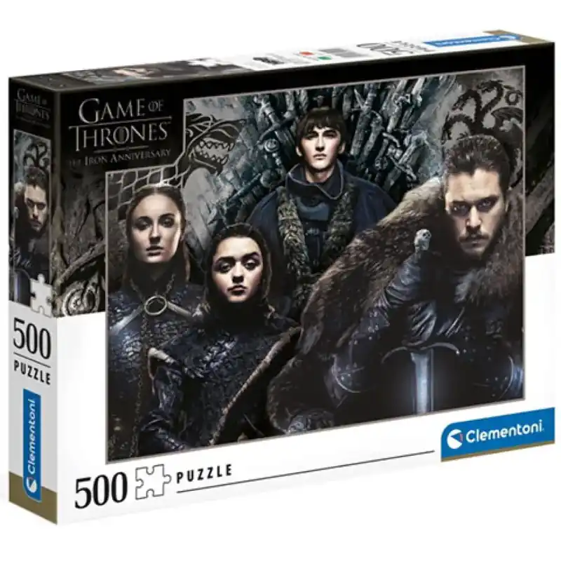 Kihagyhatatlan ajánlat Trónok harca Stark ház 500db-os puzzle - Clementoni