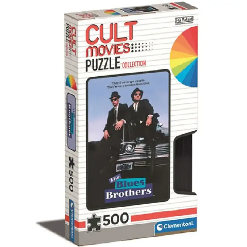 Cult Movies Blues Brothers HQC puzzle 500db-os - Clementoni Legkelendőbb