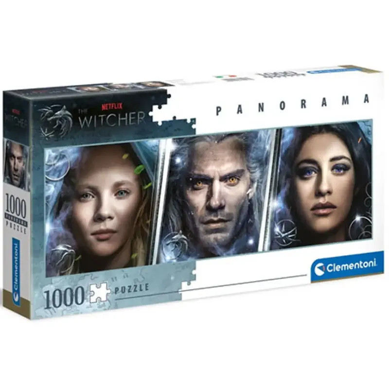 Witcher Vaják 1000db-os panoráma puzzle - Clementoni Utolsó esély