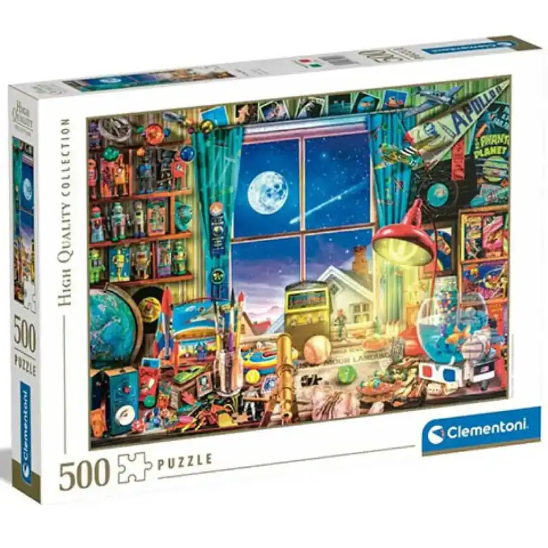 Utazás a holdra HQC puzzle 500db-os - Clementoni Biztonságos fizetés