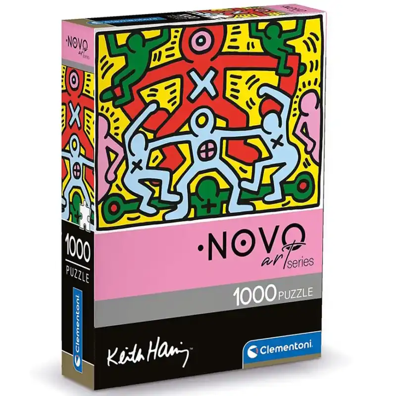 Novo Art Keith Haring - Cím nélküli festmény 1000 db-os puzzle - Clementoni Biztonságos fizetés