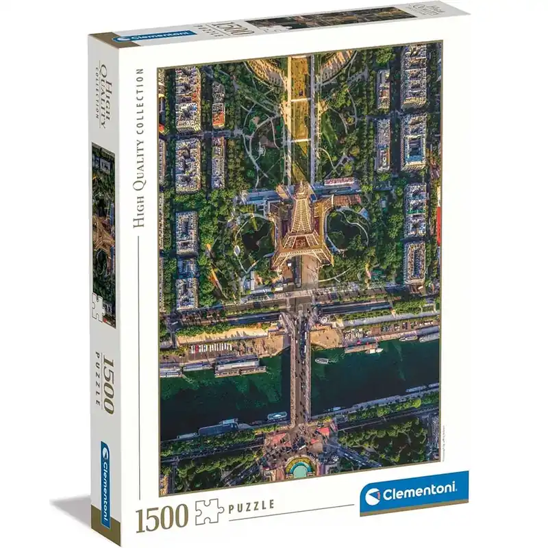 Párizs felett HQC 1500db-os puzzle - Clementoni Legjobb ár