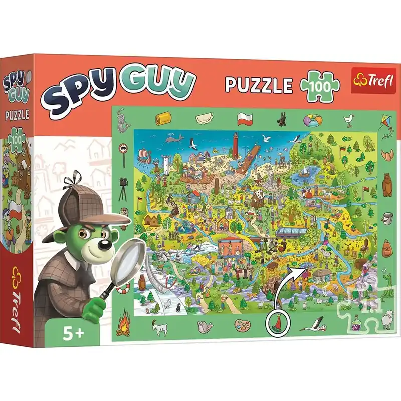 Spy Guy 100db-os puzzle Lengyelország - Trefl Bestseller