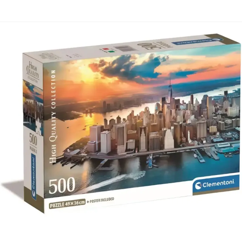 Végkiárusítás High Quality Collection - New York 500 db-os puzzle - Clementoni
