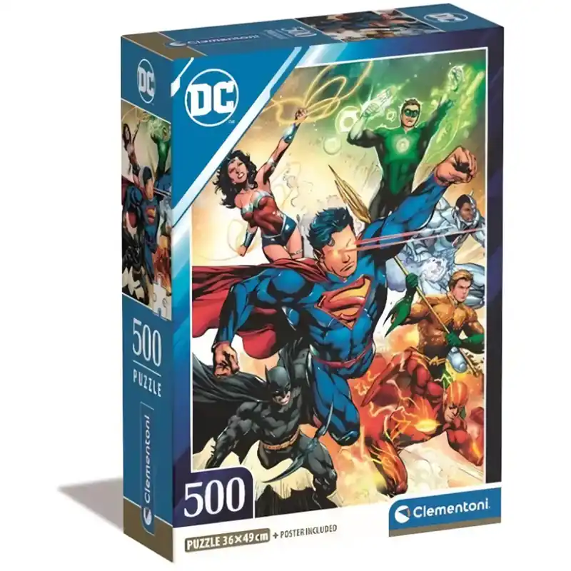 Expressz szállítás High Quality Collection - DC Comic 500 db-os puzzle - Clementoni