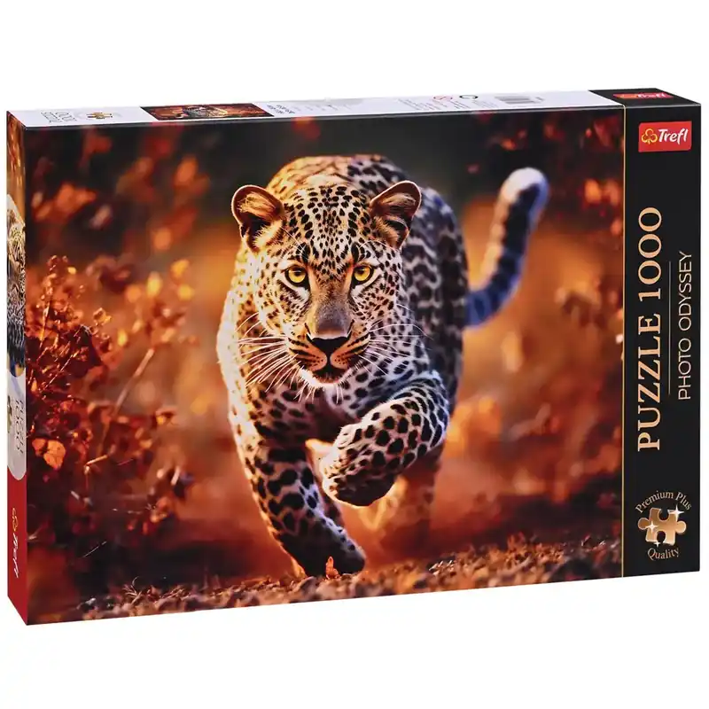 Leopárd prémium plusz 1000db-os puzzle - Trefl Kiárusítás