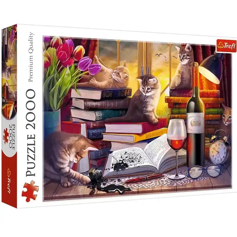 Vásárlói kedvenc Macskaest 2000db-os prémium puzzle - Trefl